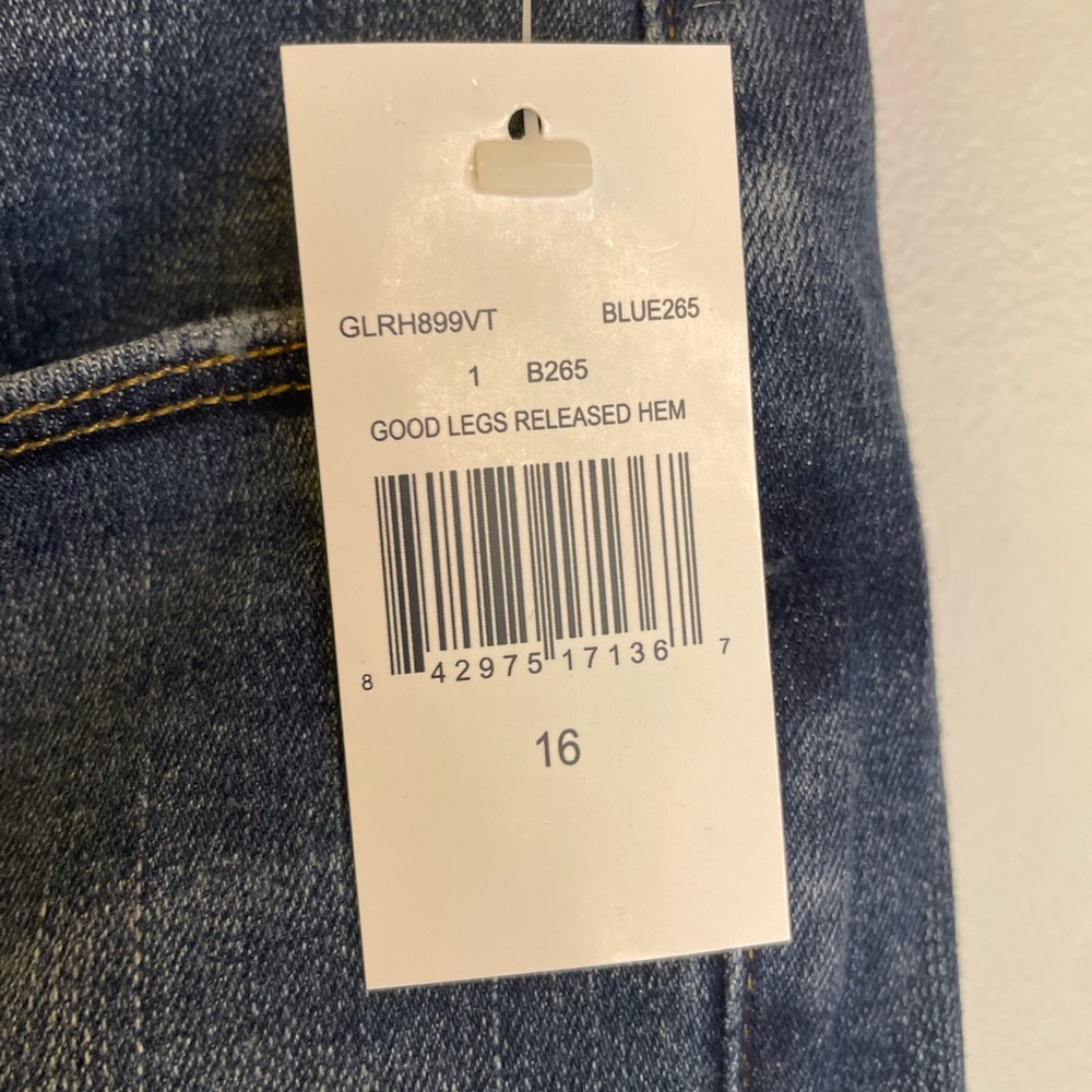 Good American Dark Blue Skinny Jeans Good Legs Women’s 16 - Picture 4 of 11